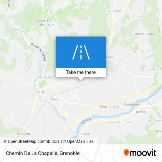 Chemin De La Chapelle map