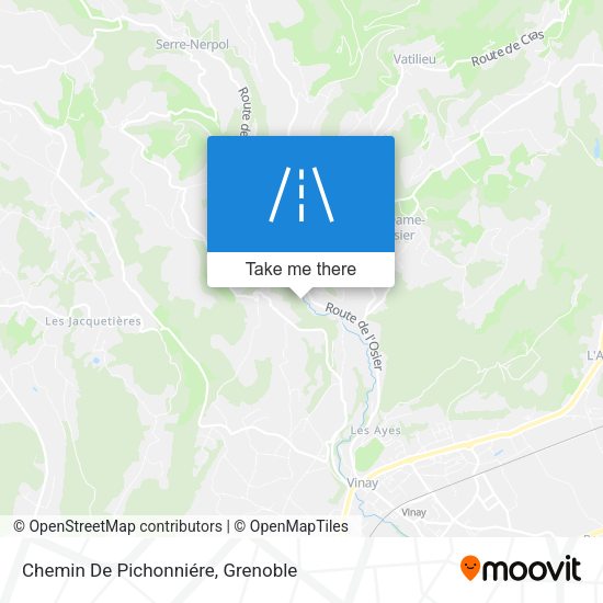 Chemin De Pichonniére map