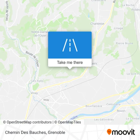Chemin Des Bauches map
