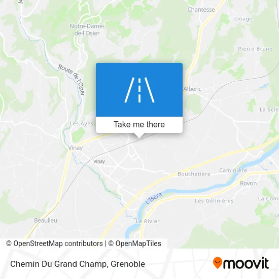 Chemin Du Grand Champ map