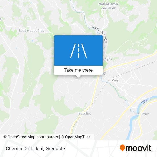 Chemin Du Tilleul map
