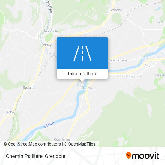 Chemin Pailliére map