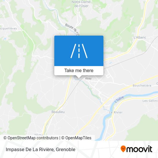 Impasse De La Rivière map