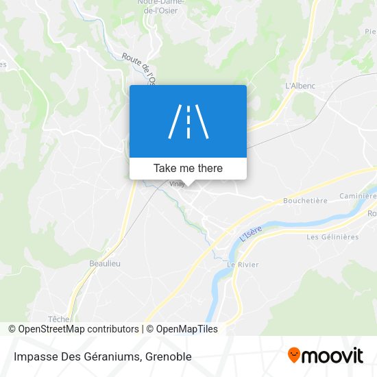 Impasse Des Géraniums map