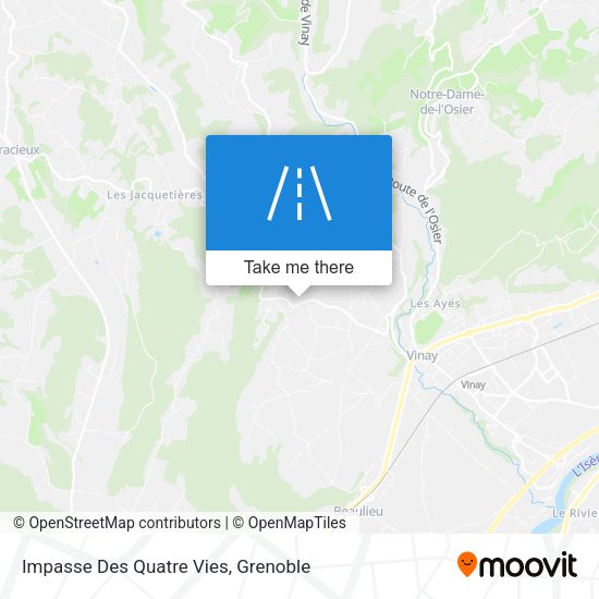Impasse Des Quatre Vies map