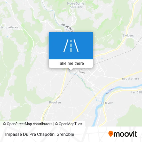 Impasse Du Pré Chapotin map