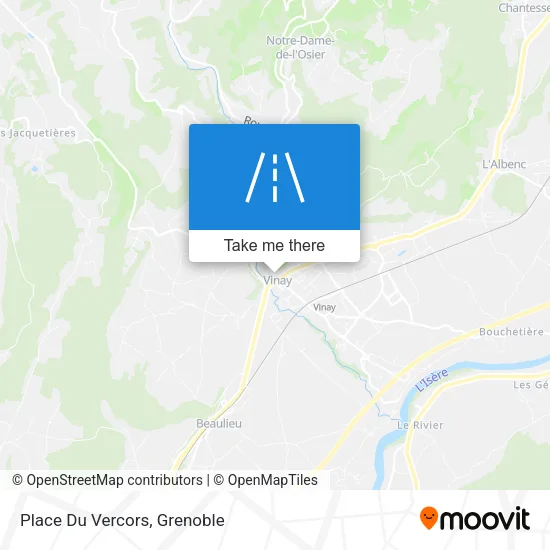 Place Du Vercors map