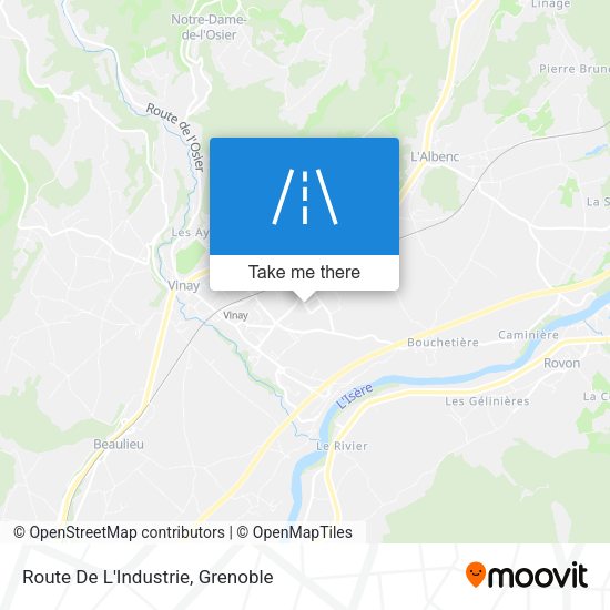 Route De L'Industrie map