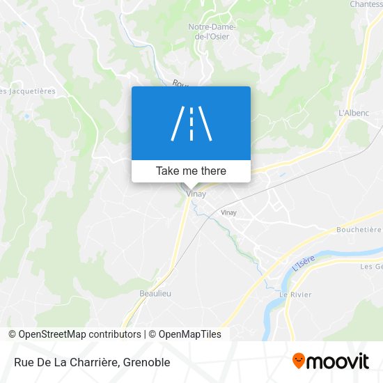 Rue De La Charrière map