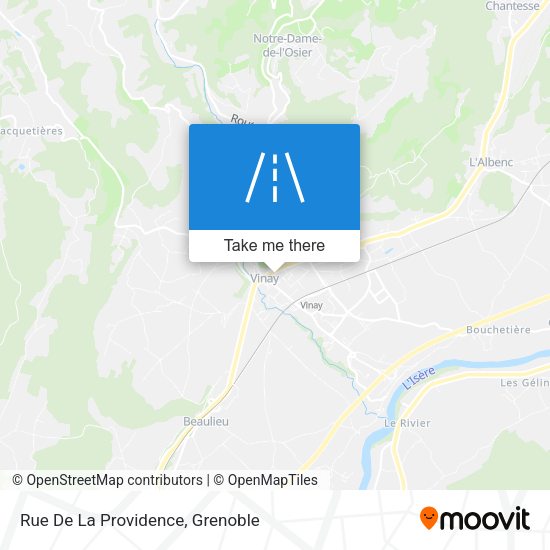 Rue De La Providence map