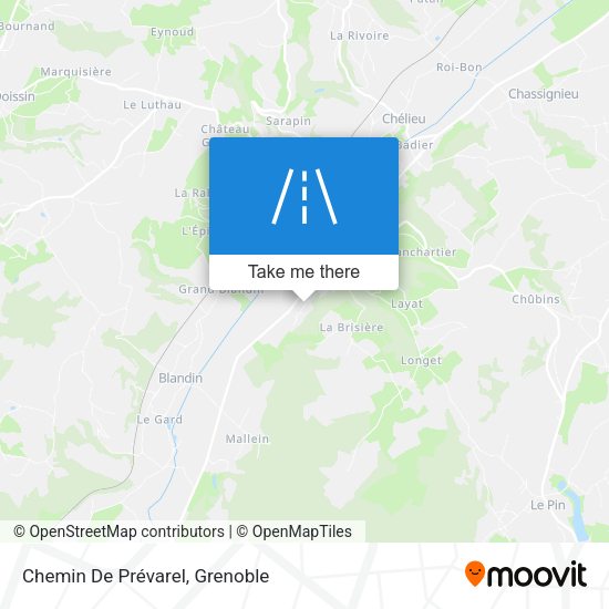 Chemin De Prévarel map