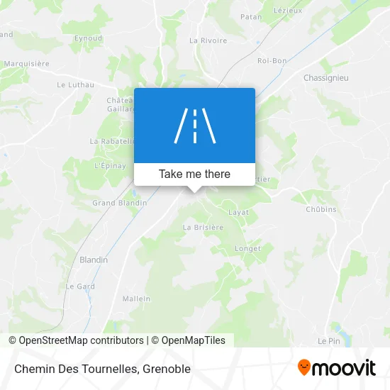 Chemin Des Tournelles map