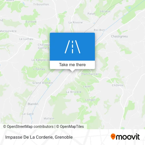 Impasse De La Corderie map