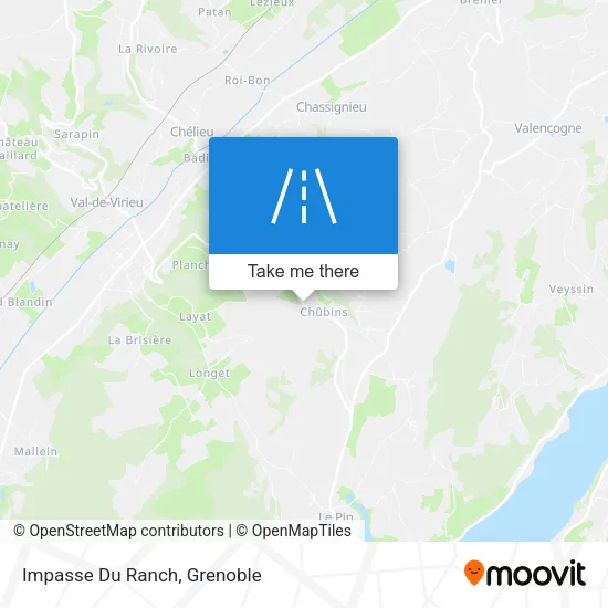 Impasse Du Ranch map