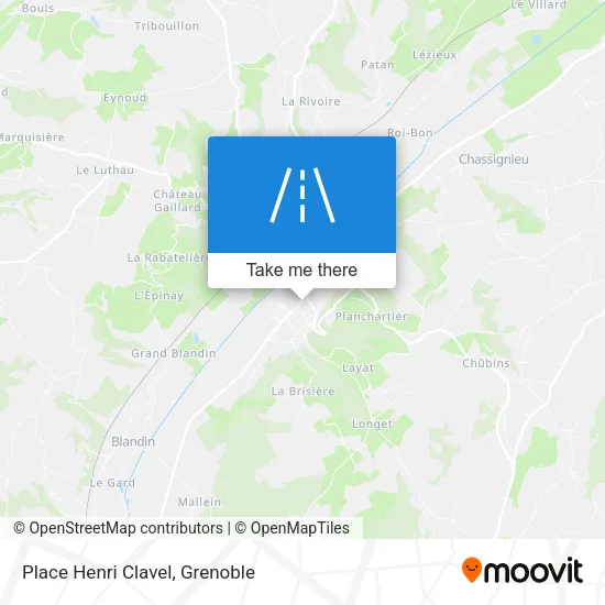 Place Henri Clavel map