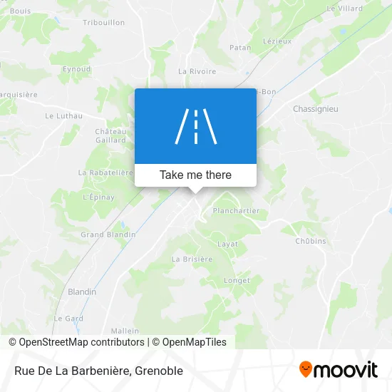 Rue De La Barbenière map