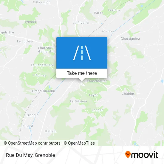 Rue Du May map