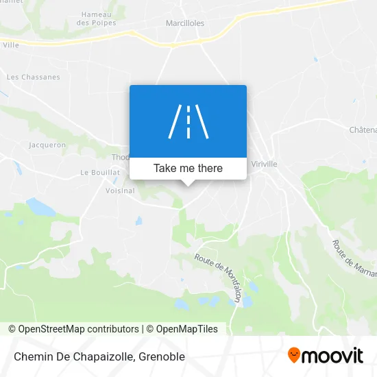 Chemin De Chapaizolle map