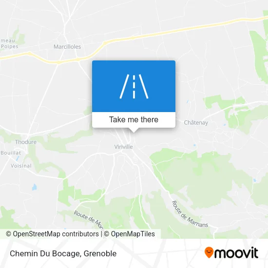 Chemin Du Bocage map