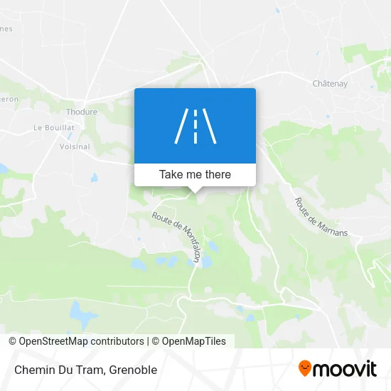 Chemin Du Tram map