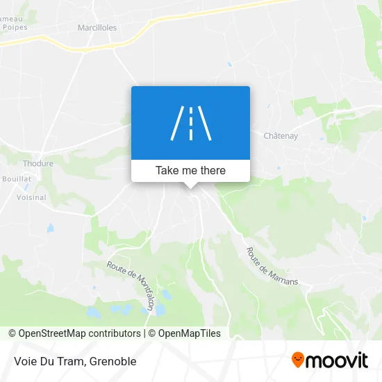 Voie Du Tram map