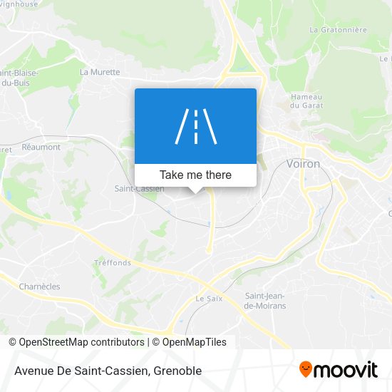 Avenue De Saint-Cassien map