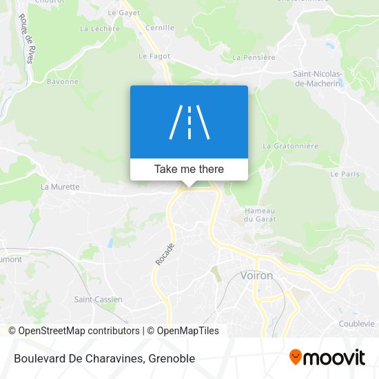 Boulevard De Charavines map