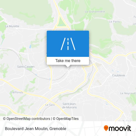 Boulevard Jean Moulin map