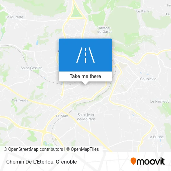 Chemin De L'Eterlou map