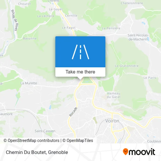 Chemin Du Boutet map