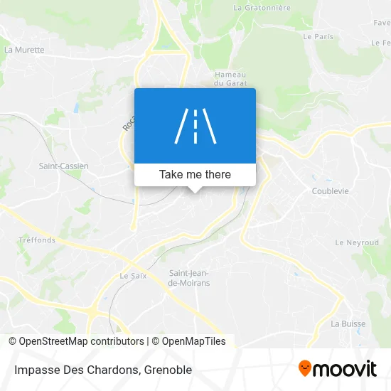 Impasse Des Chardons map