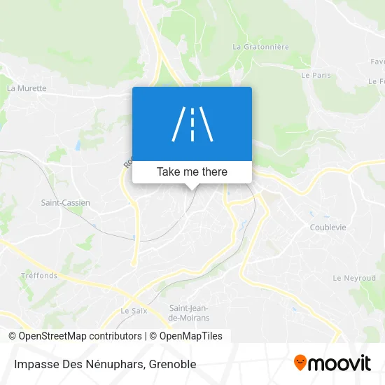 Impasse Des Nénuphars map