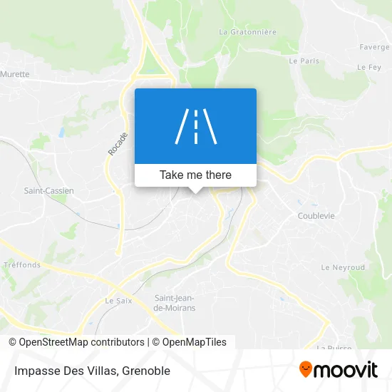 Impasse Des Villas map