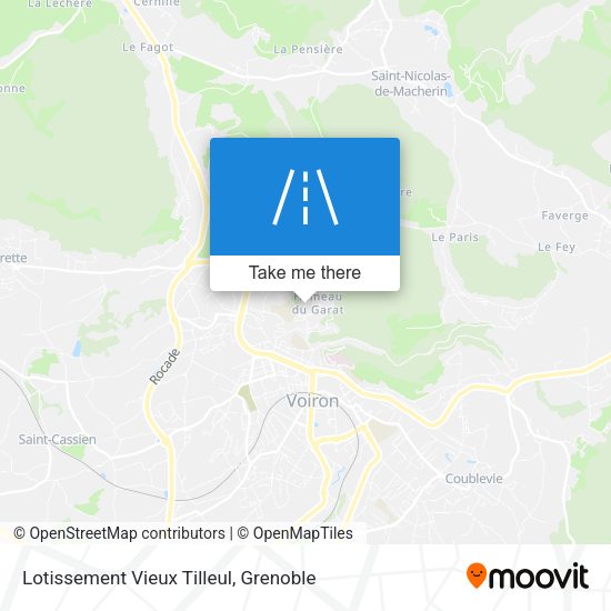 Lotissement Vieux Tilleul map