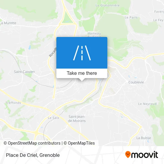 Place De Criel map