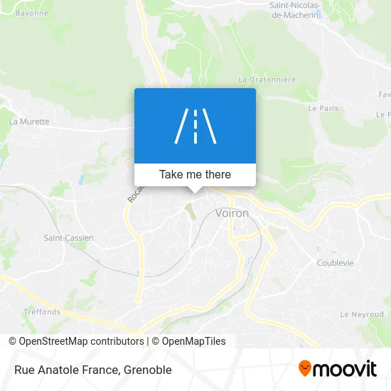 Rue Anatole France map