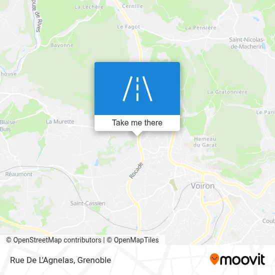 Rue De L'Agnelas map