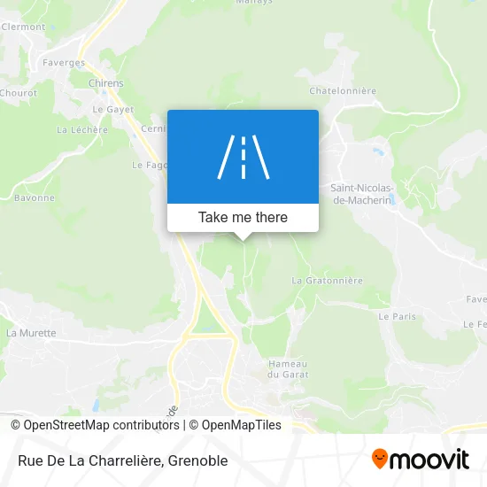 Rue De La Charrelière map