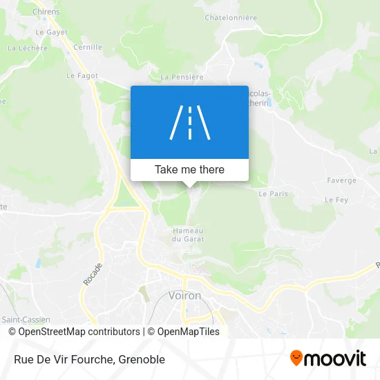 Rue De Vir Fourche map