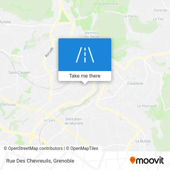 Rue Des Chevreuils map