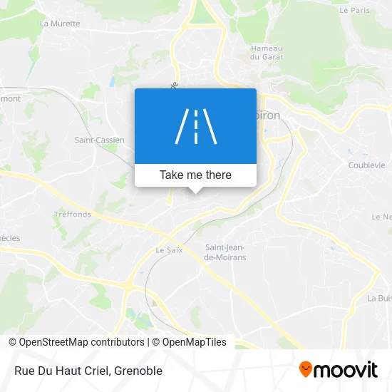 Rue Du Haut Criel map