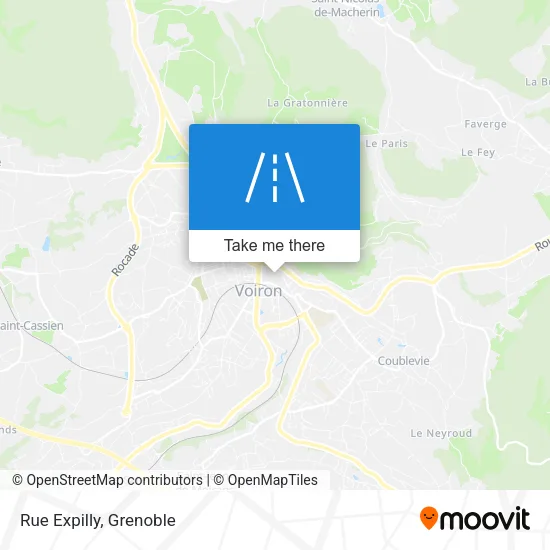 Rue Expilly map
