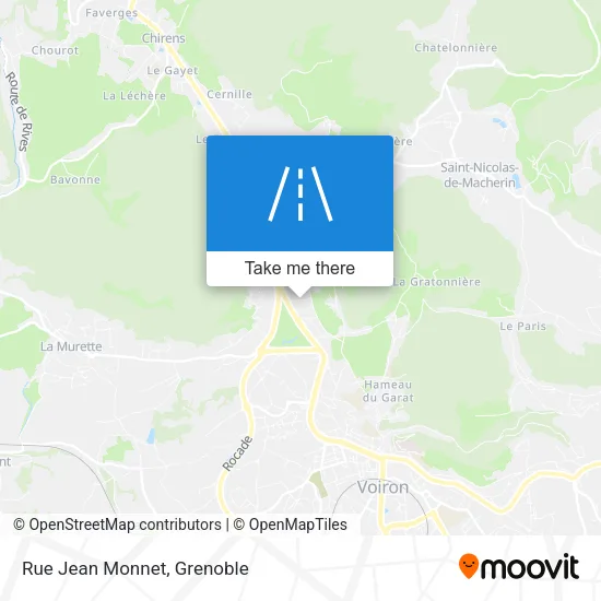 Rue Jean Monnet map