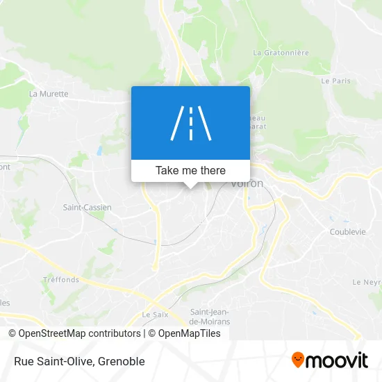 Rue Saint-Olive map