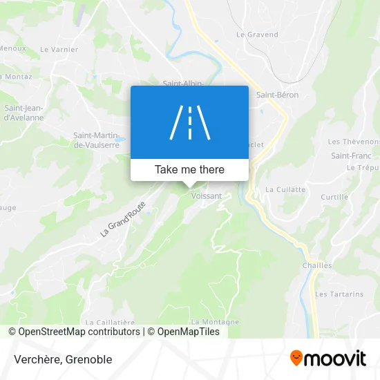Verchère map