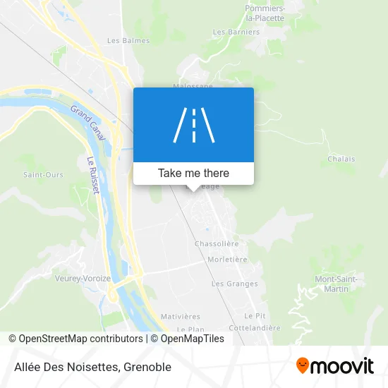 Allée Des Noisettes map