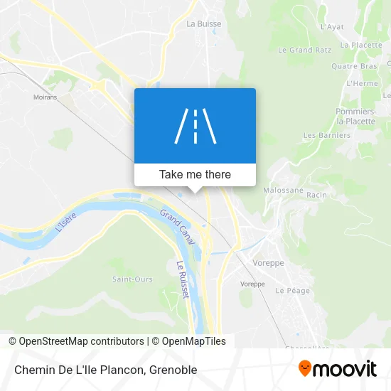 Chemin De L'Ile Plancon map