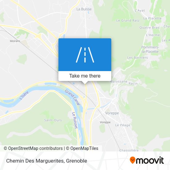 Chemin Des Marguerites map