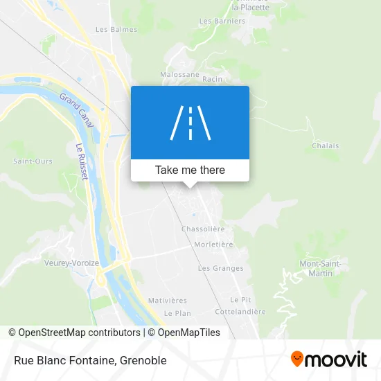 Rue Blanc Fontaine map