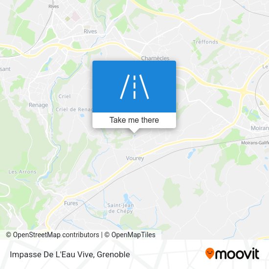 Impasse De L'Eau Vive map